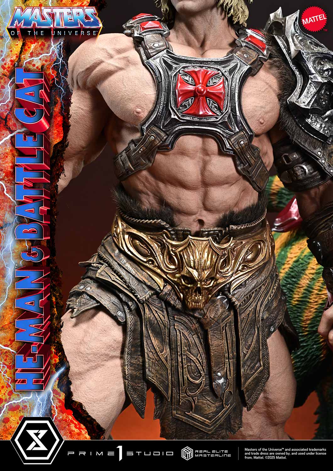 Prime 1 Studio Master of the Universe - He Man and Battle Cat REMMOU-01