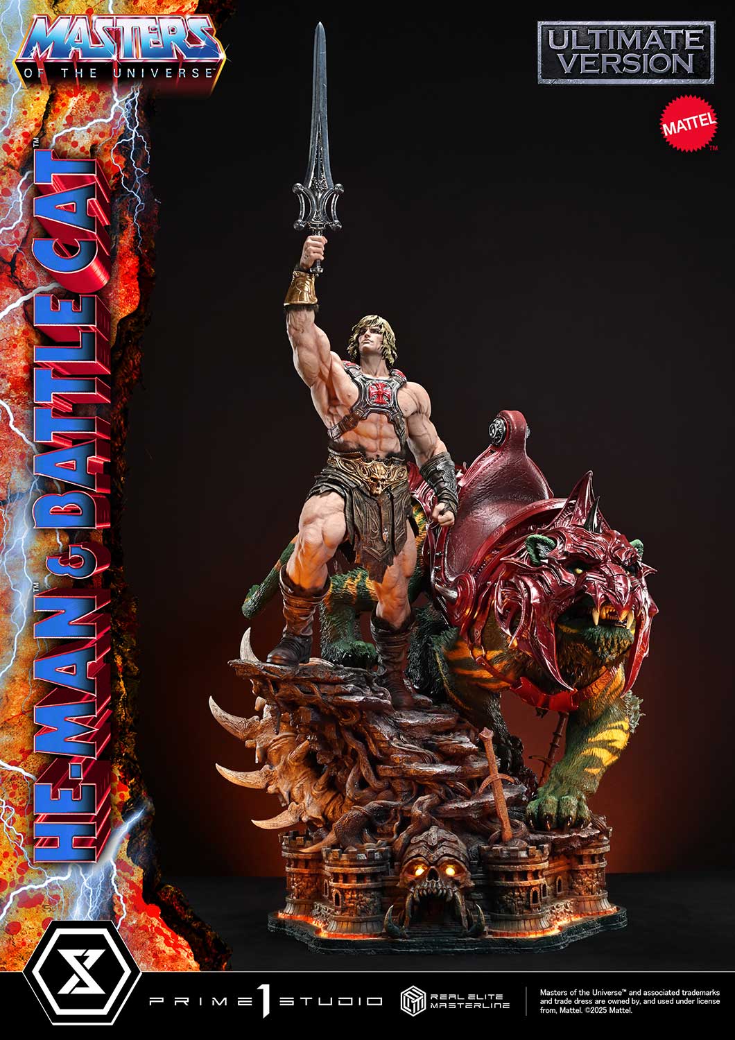 Prime 1 Studio Master of the Universe - He Man and Battle Cat REMMOU-01UT