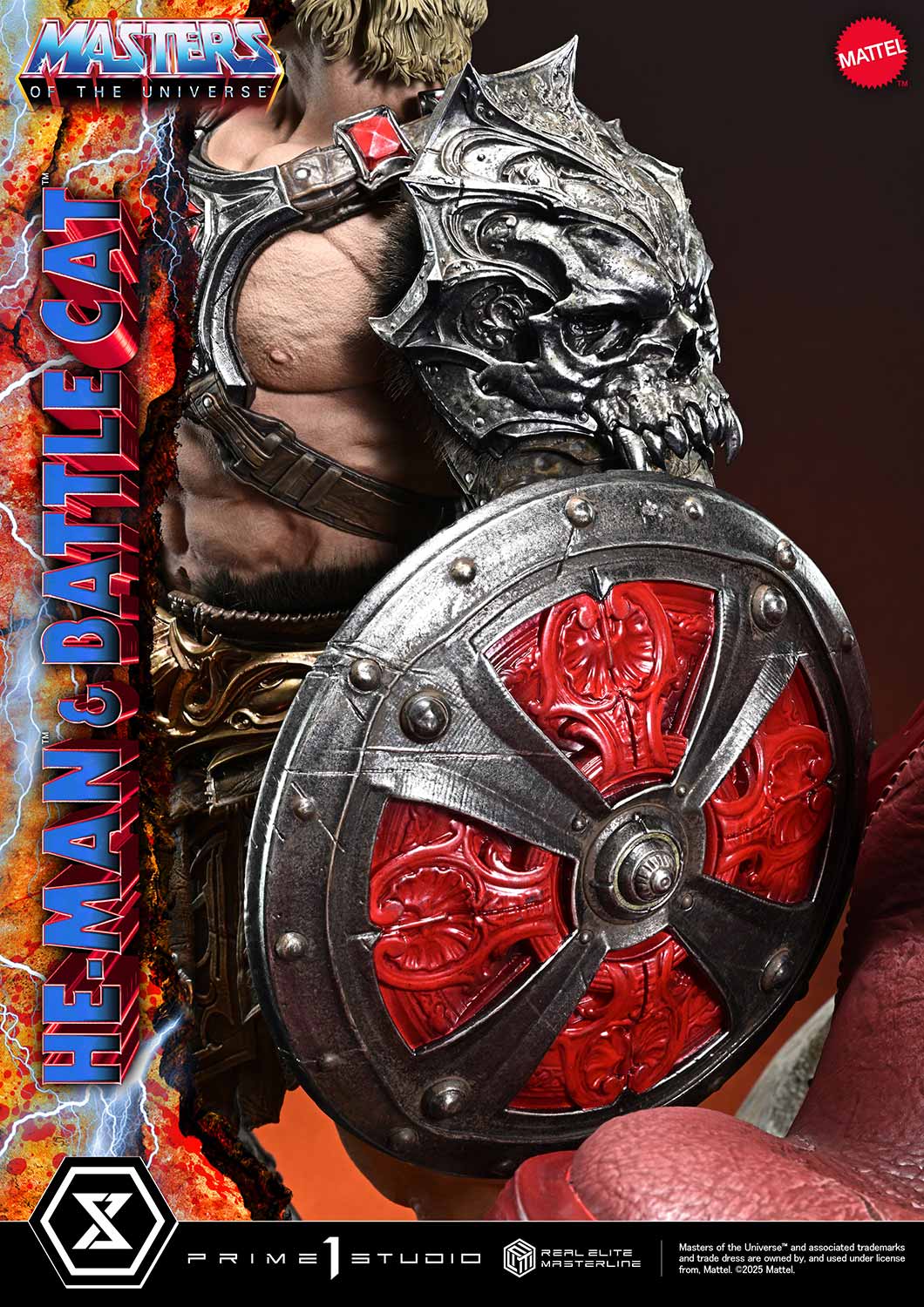 Prime 1 Studio Master of the Universe - He Man and Battle Cat REMMOU-01