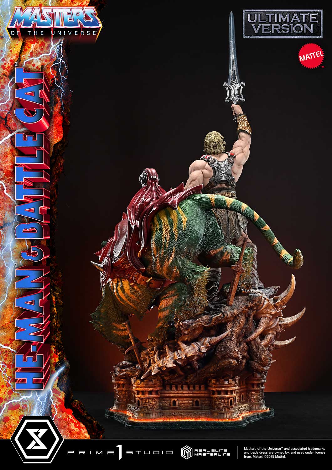 Prime 1 Studio Master of the Universe - He Man and Battle Cat REMMOU-01UT