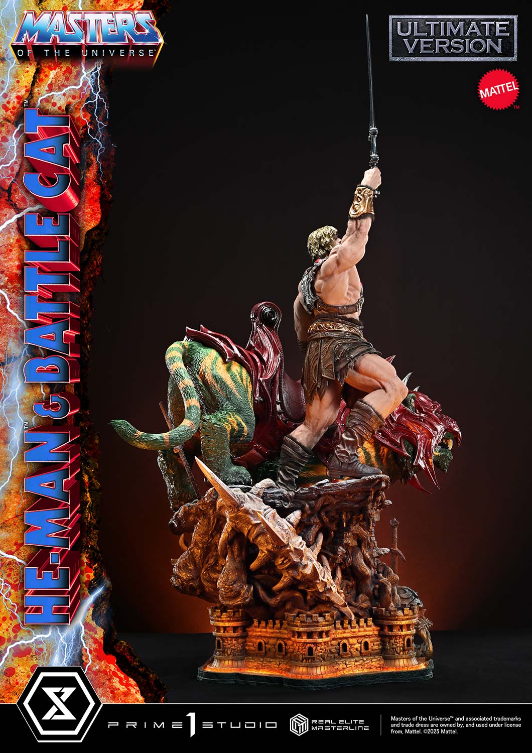 Prime 1 Studio Master of the Universe - He Man and Battle Cat REMMOU-01UT