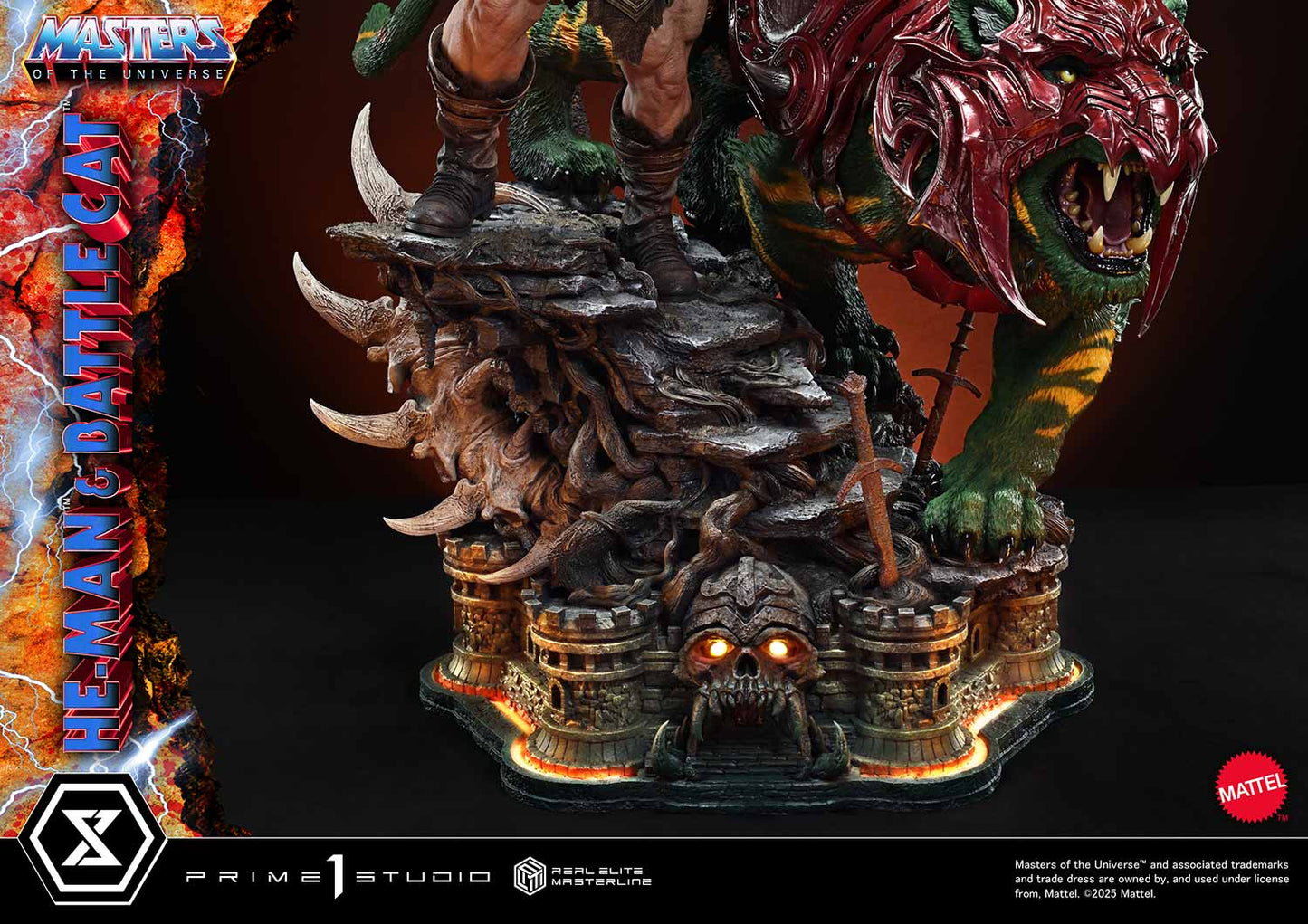 Prime 1 Studio Master of the Universe - He Man and Battle Cat REMMOU-01