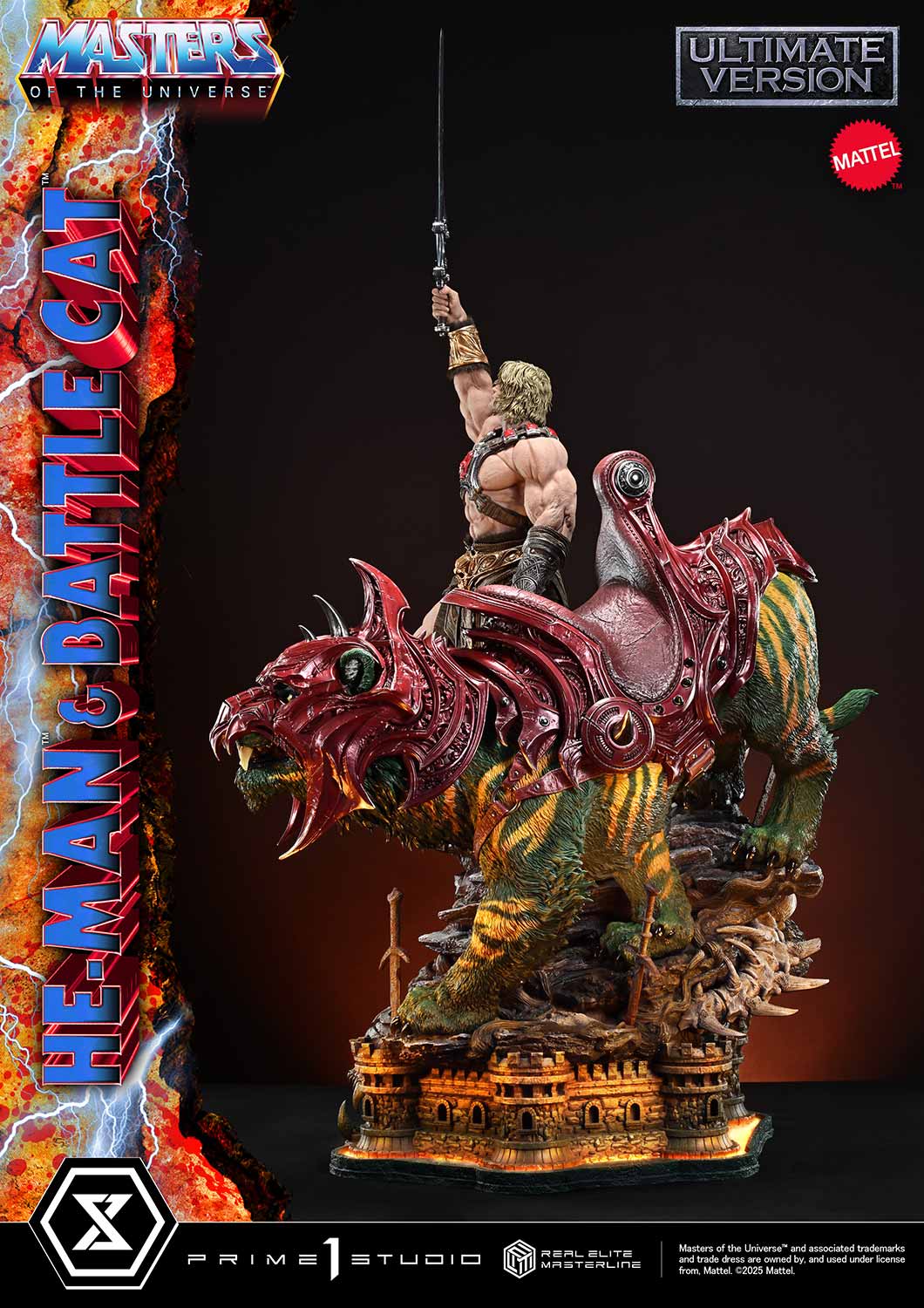 Prime 1 Studio Master of the Universe - He Man and Battle Cat REMMOU-01UT