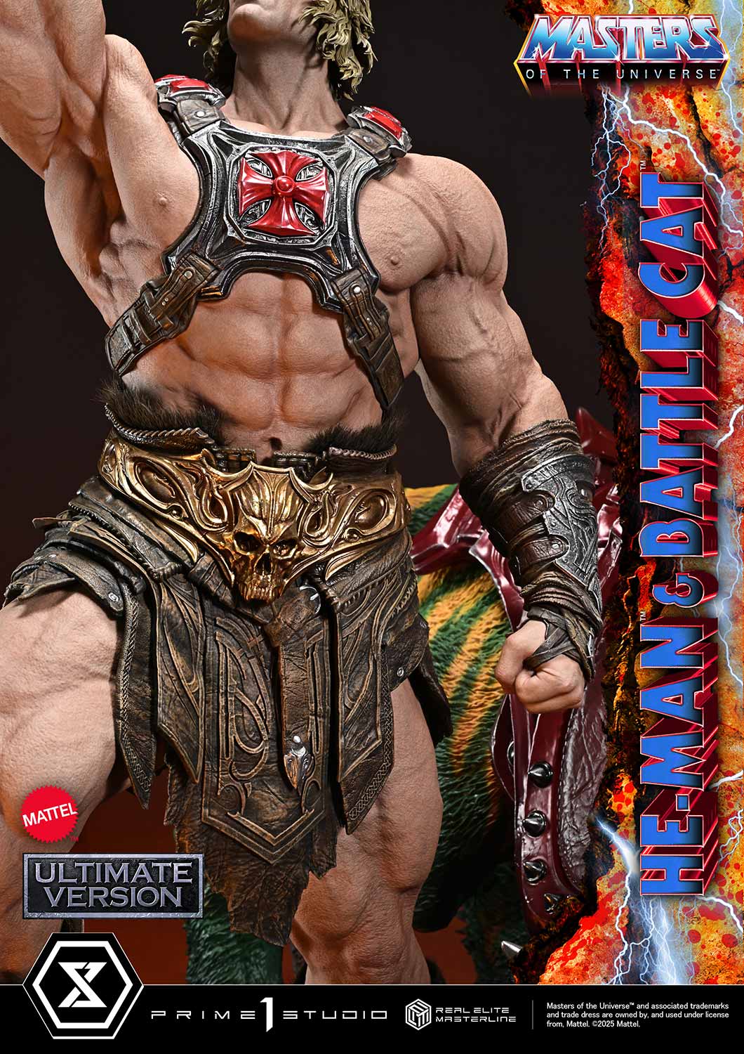 Prime 1 Studio Master of the Universe - He Man and Battle Cat REMMOU-01UT