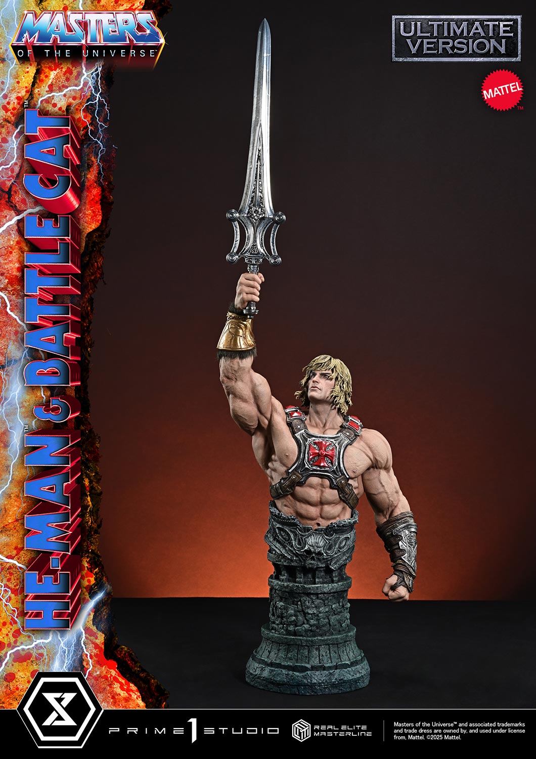 Prime 1 Studio Master of the Universe - He Man and Battle Cat REMMOU-01UT