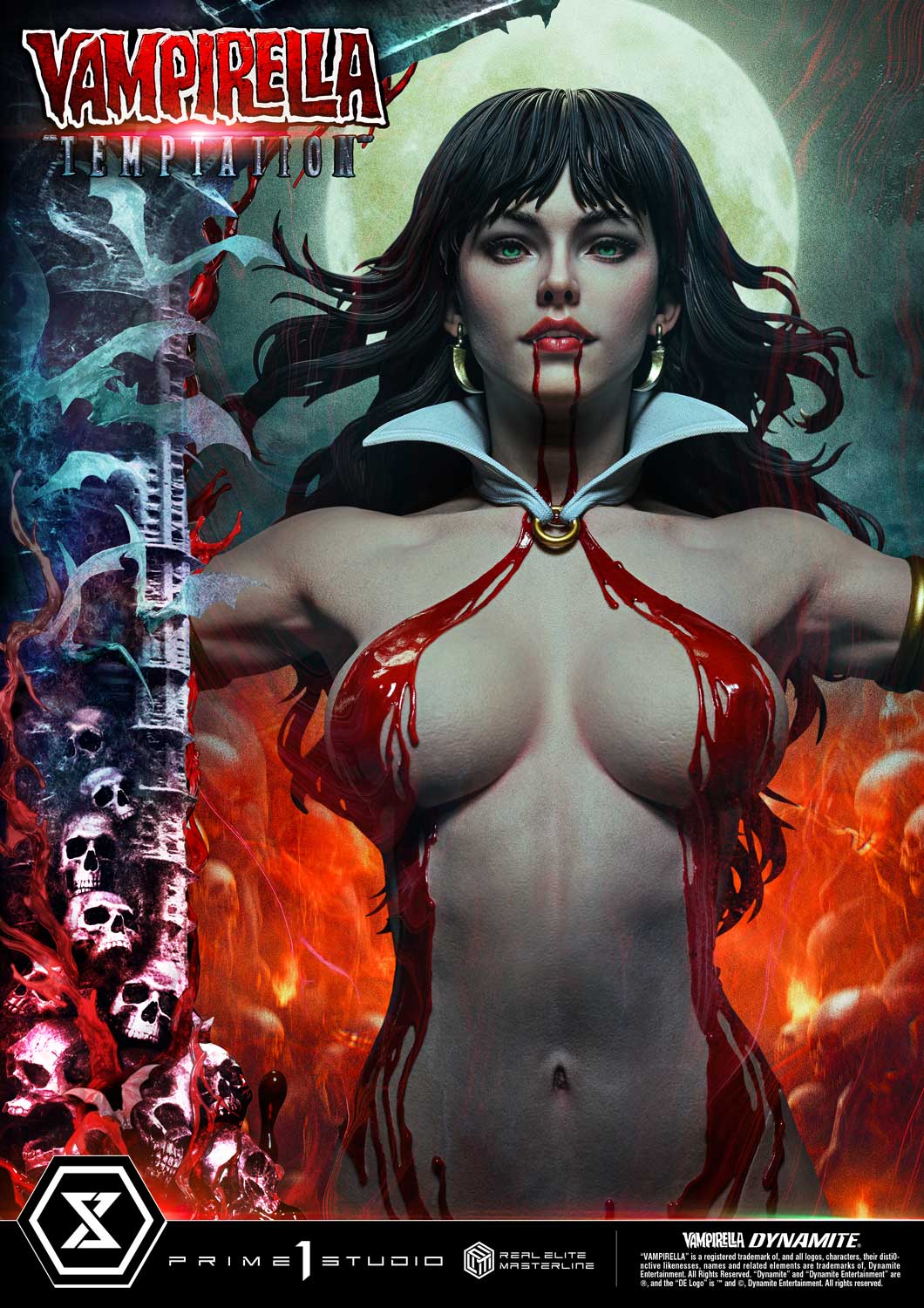 PRE ORDER - Prime 1 Studio REMVP-01 Real Elite Masterline Vampirella Vampirella “Temptation” 1/3 Scale Statue