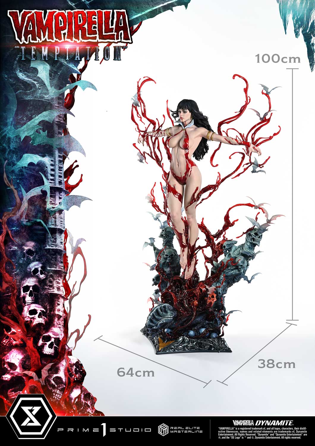 PRE ORDER - Prime 1 Studio REMVP-01 Real Elite Masterline Vampirella Vampirella “Temptation” 1/3 Scale Statue