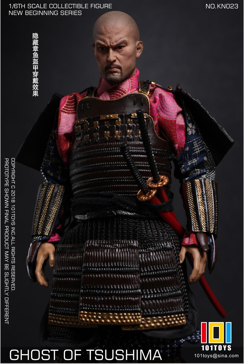 101TOYS KN023 1/6 新起點点系列武士三人套装 GHOST OF TSUSHIMA SAMURAI TRIO SET