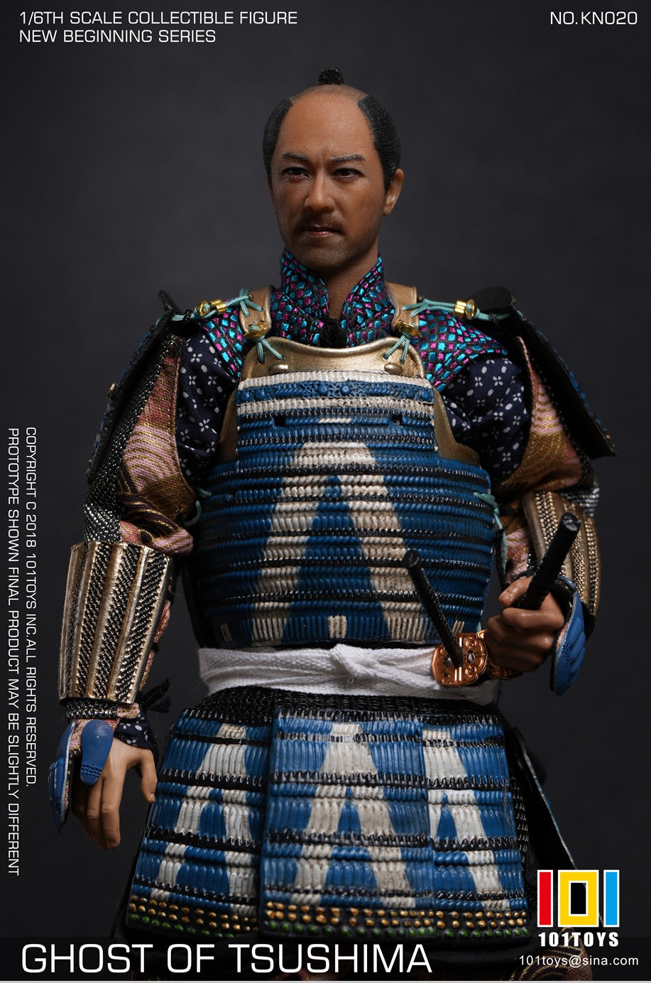 101TOYS KN020 1/6 新起点系列 武士甲 GHOST OF TSUSHIMA AMURAI A