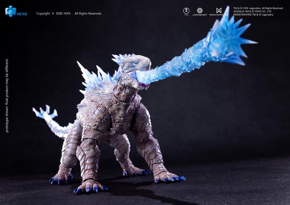 Hiya Toys EBG0312 - Godzilla x Kong: The New Empire - Frost Bite Blast Shimo