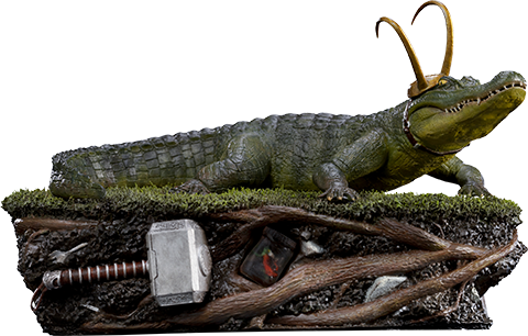 Iron Studios Alligator Loki - Loki - Art Scale 1/10 Statue
