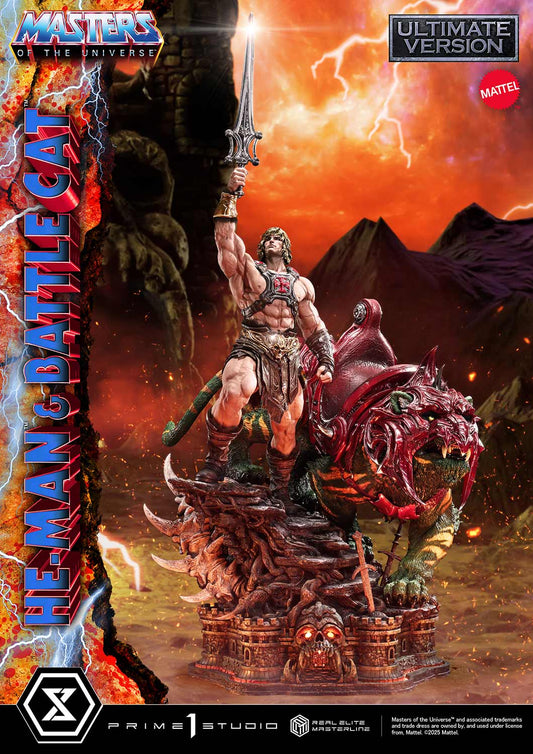 Prime 1 Studio Master of the Universe - He Man and Battle Cat REMMOU-01UT