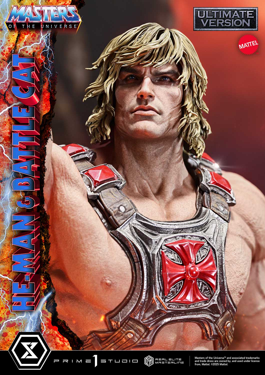 Prime 1 Studio Master of the Universe - He Man and Battle Cat REMMOU-01UT