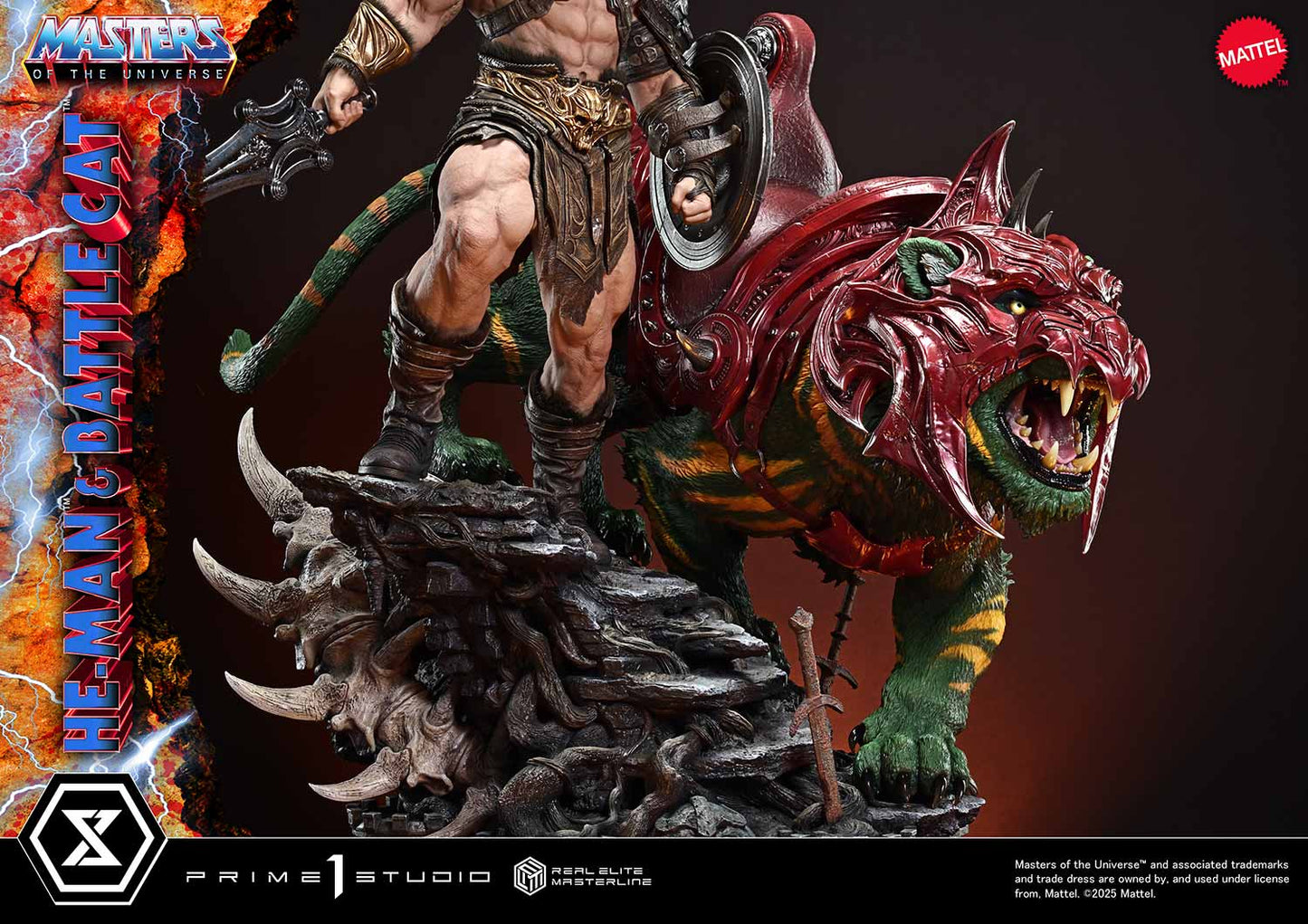Prime 1 Studio Master of the Universe - He Man and Battle Cat REMMOU-01