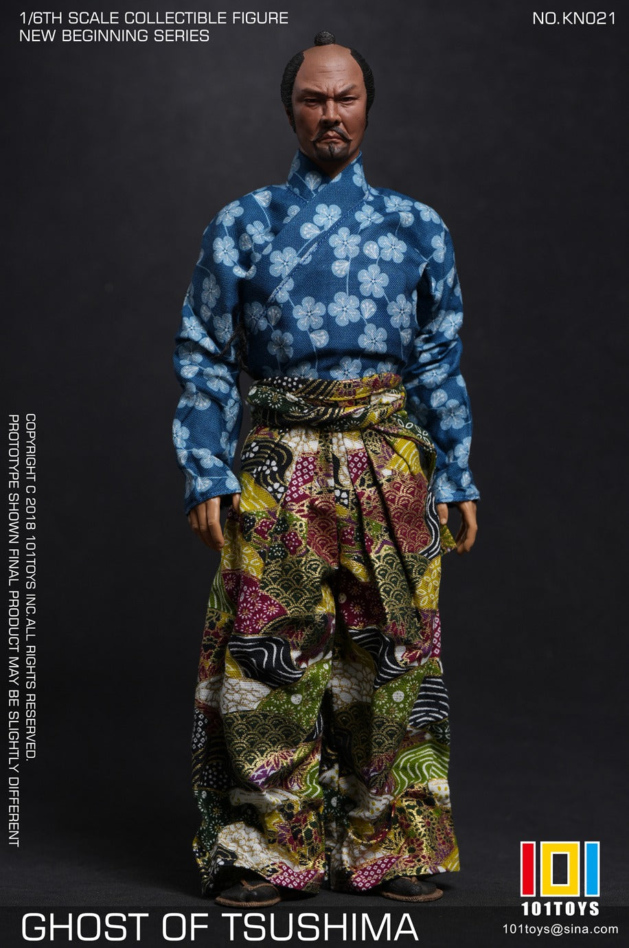 101TOYS KN021 1/6 新起点系列 武士乙 GHOST OF TSUSHIMA SAMURAI B