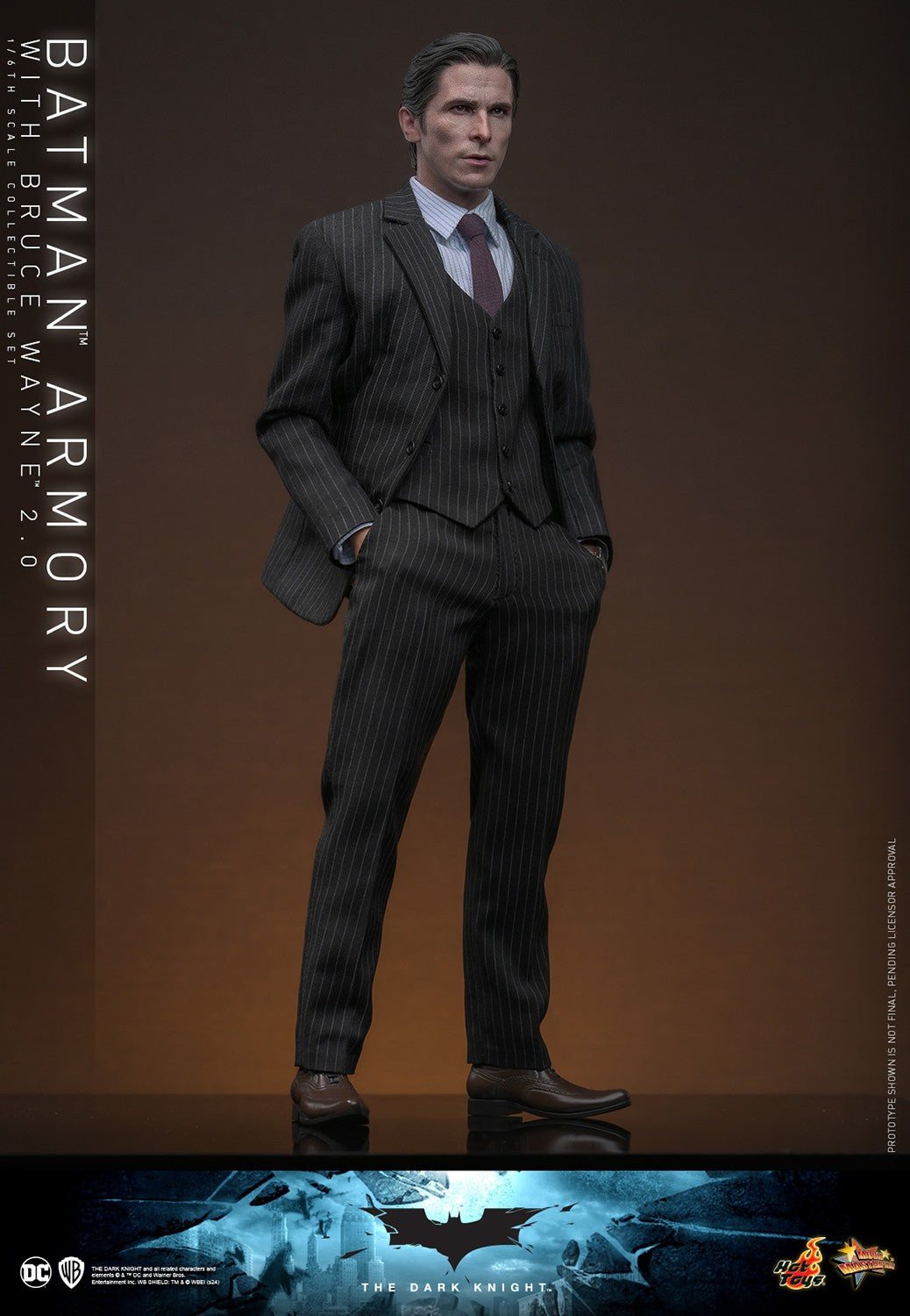 Hot Toys 1/6 Scale Batman Armory with Bruce Wayne 2.0 MMS750