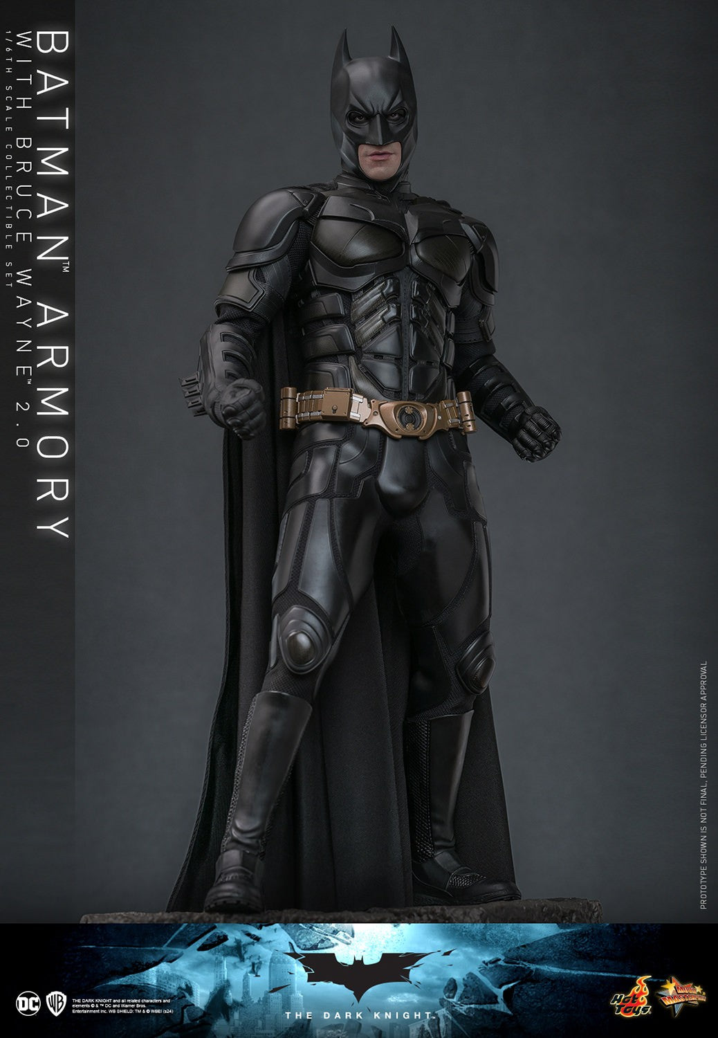 Hot Toys 1/6 Scale Batman Armory with Bruce Wayne 2.0 MMS750