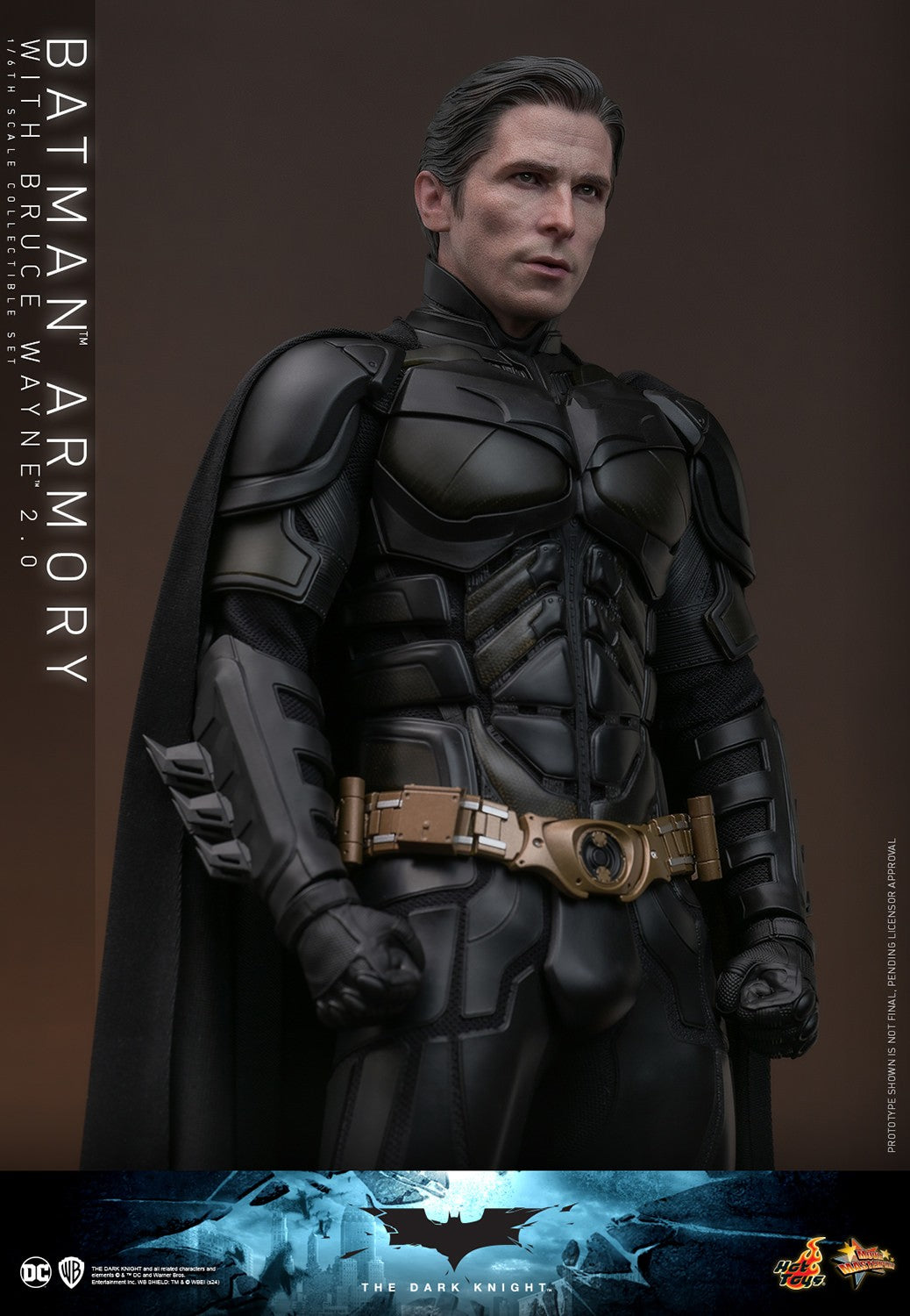 Hot Toys 1/6 Scale Batman Armory with Bruce Wayne 2.0 MMS750