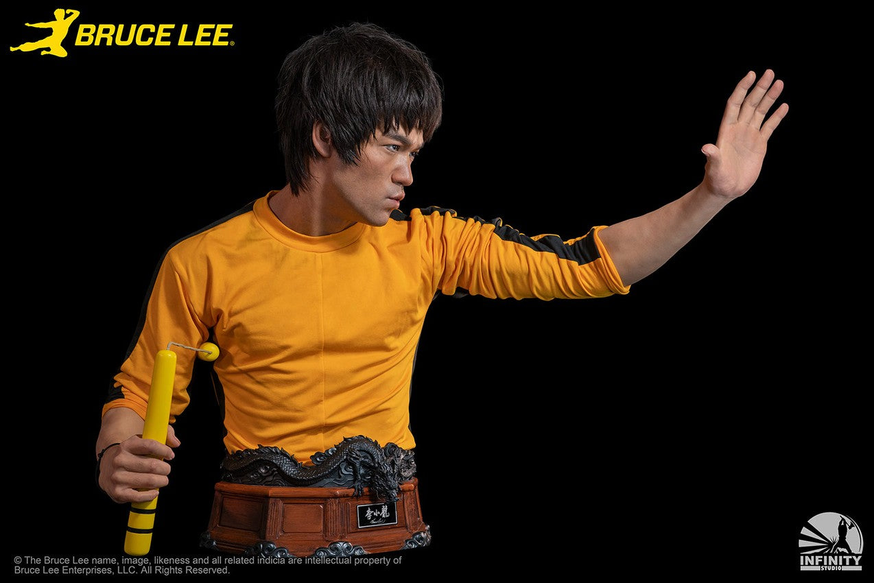 Life Size Bust ! Bruce Lee Infinity Studio Game of Death