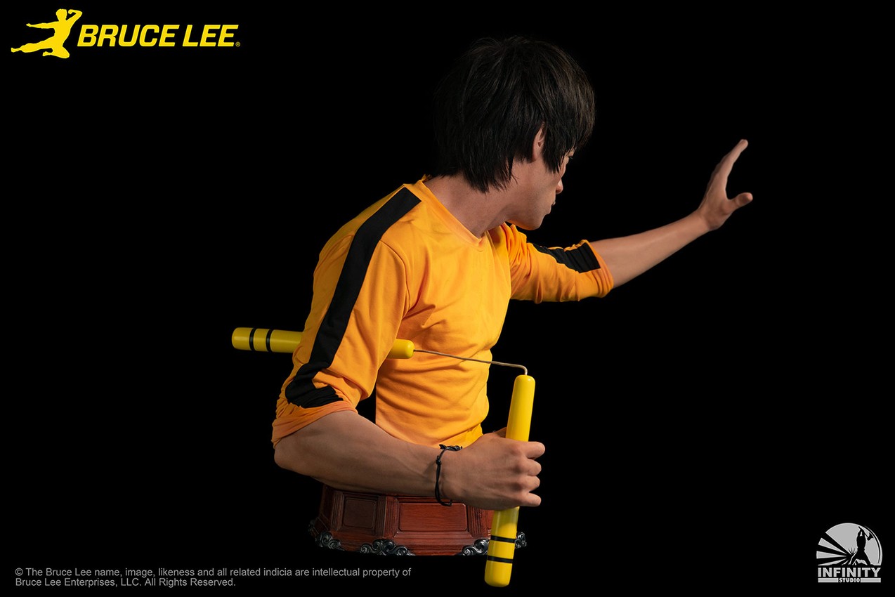 Life Size Bust ! Bruce Lee Infinity Studio Game of Death