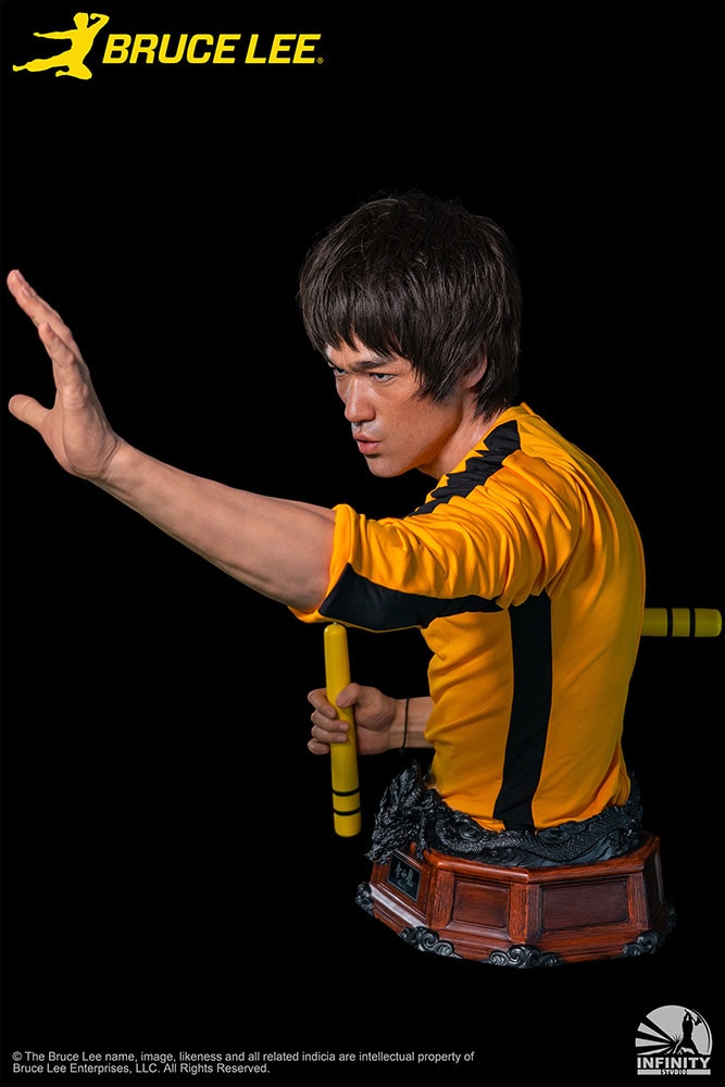 Life Size Bust ! Bruce Lee Infinity Studio Game of Death