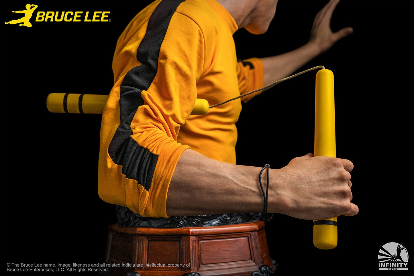 Life Size Bust ! Bruce Lee Infinity Studio Game of Death