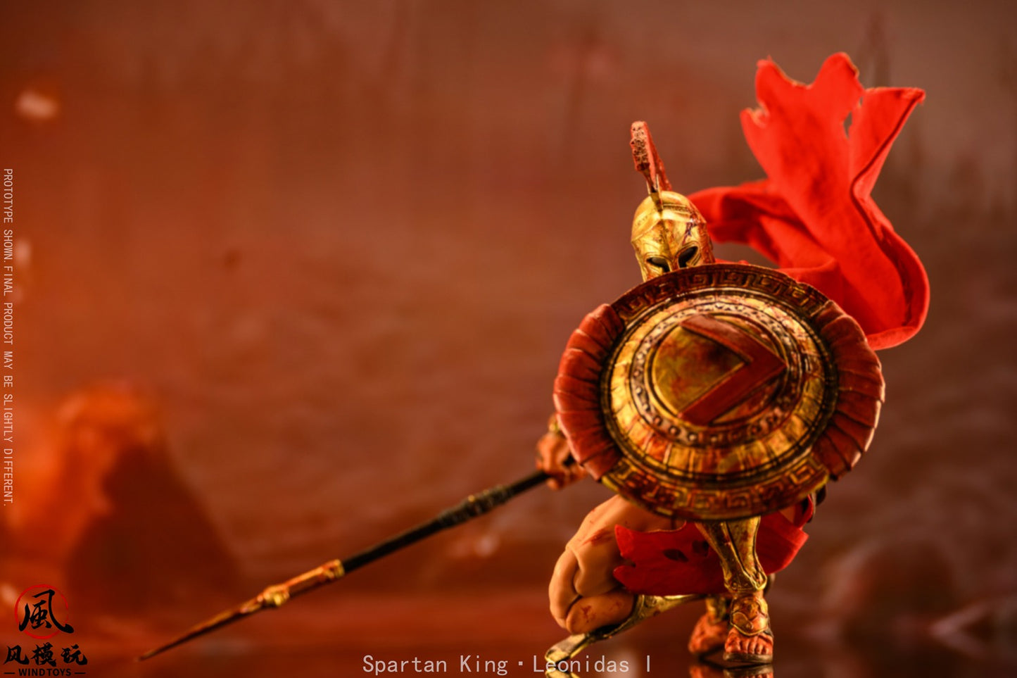 Wind Toys FMW004B 1/12 Eternal Warlords Series Spartan King Leonidas I (Bloodstained Edition)