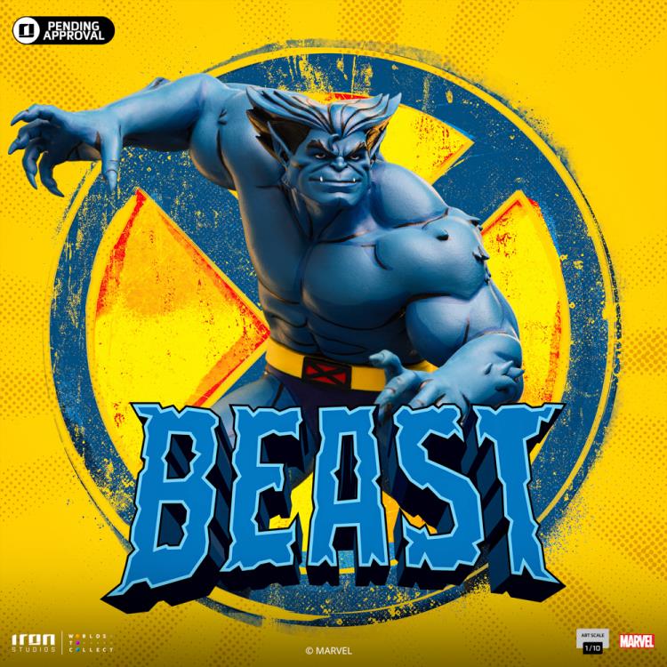 Iron Studio X Men '97 Battle Diorama Series Beast 1/10 Art Scale Statue