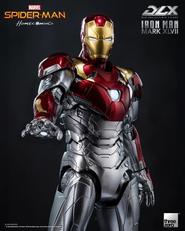 Threezero Spiderman: Homecoming DLX Iron Man Mark 47 1/12 Scale Action Figure