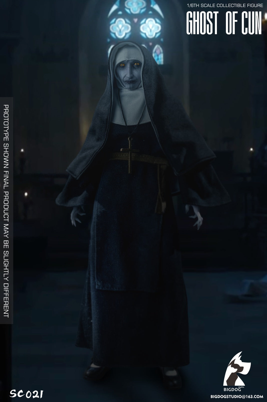 Bigdog Studio SC021 1/6 Scale Ghost of Cun The Nun Movie