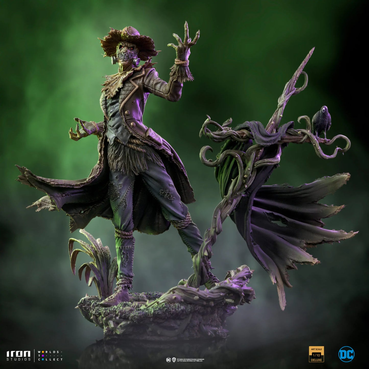 Iron Studios 2022 Event Exclusive Scarecrow Deluxe Art Scale 1/10 Statue
