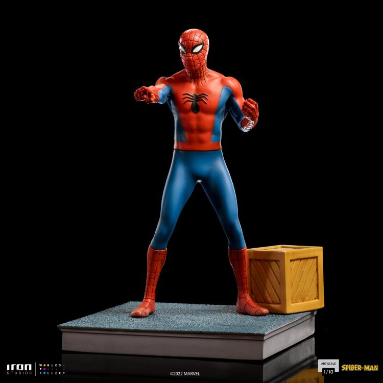 Iron Studio Spiderman 60s Animated Series - Marvel - Iron Studios 1/10 Scale Statue
