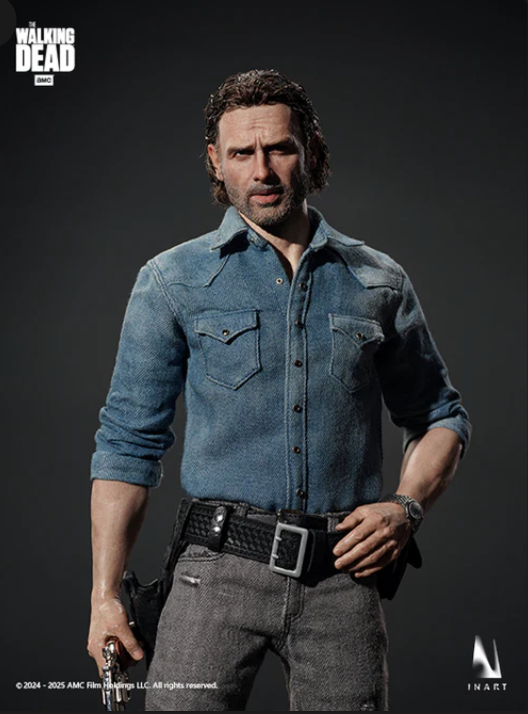 AG-A024 Queen Studio Inart 1/6 Scale Rick Grimes - The Walking Dead
