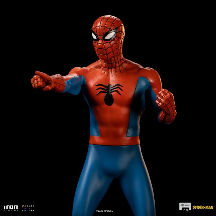 Iron Studio Spiderman 60s Animated Series - Marvel - Iron Studios 1/10 Scale Statue