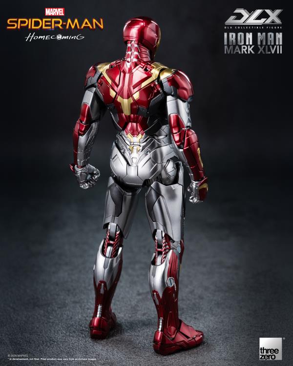 Threezero Spiderman: Homecoming DLX Iron Man Mark 47 1/12 Scale Action Figure