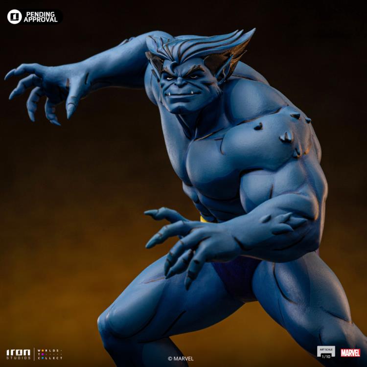 Iron Studio X Men '97 Battle Diorama Series Beast 1/10 Art Scale Statue