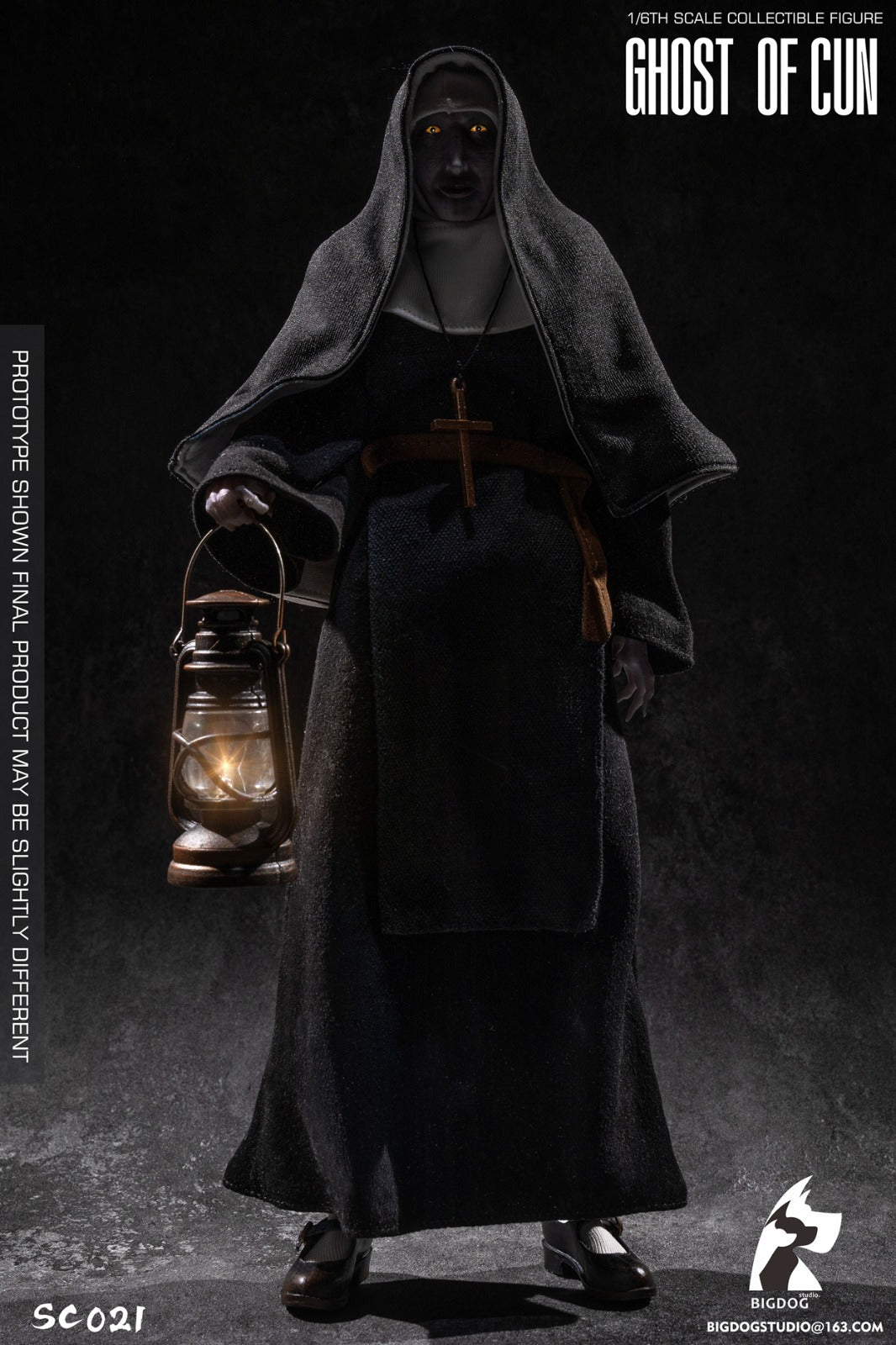 Bigdog Studio SC021 1/6 Scale Ghost of Cun The Nun Movie