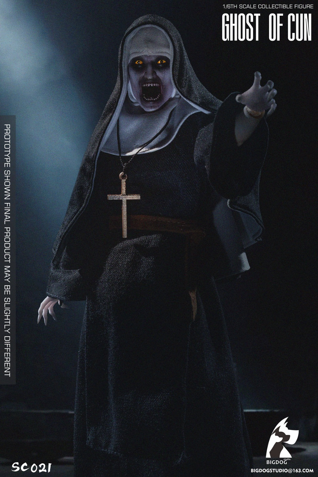 Bigdog Studio SC021 1/6 Scale Ghost of Cun The Nun Movie