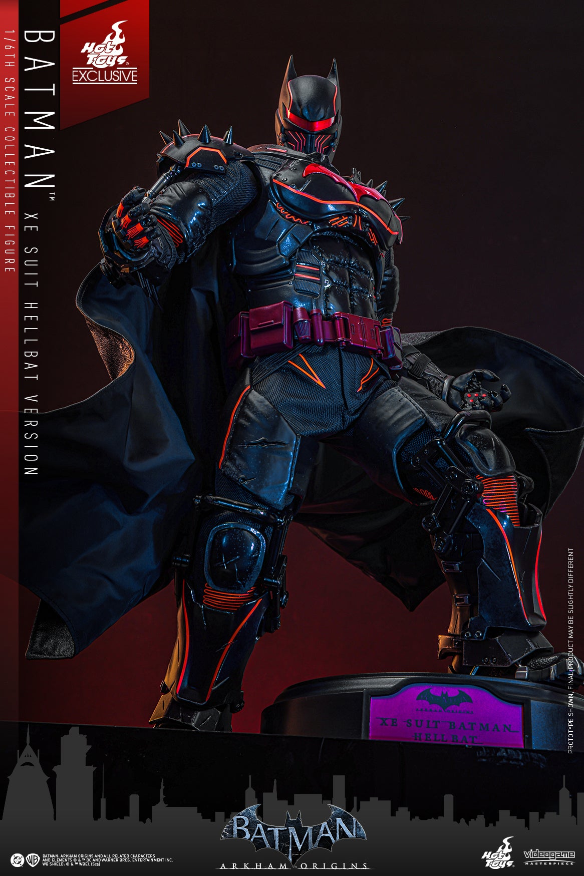 Exclusive ! Hot Toys VGM73 Batman (XE Suit Hellbat Version)