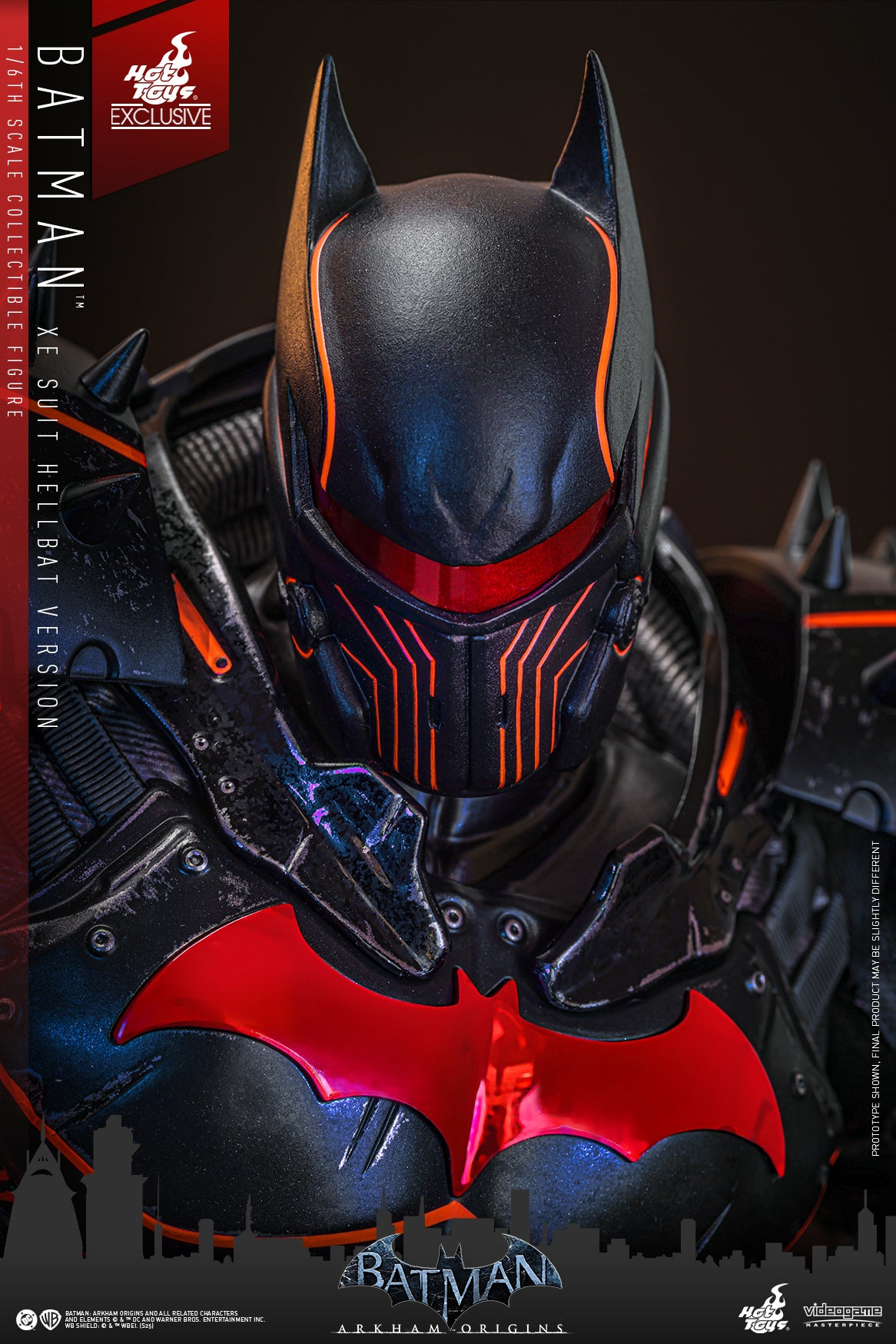 Exclusive ! Hot Toys VGM73 Batman (XE Suit Hellbat Version)