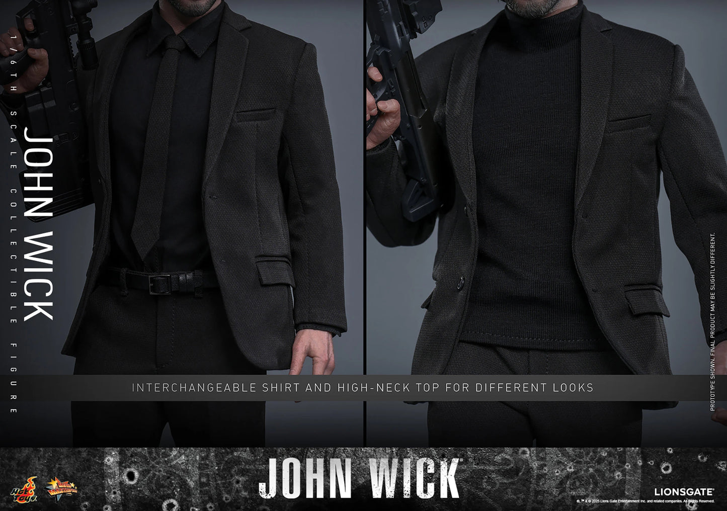 PRE ORDER - Hot Toys John Wick MMS832 1/6 Scale Collectible Figiures