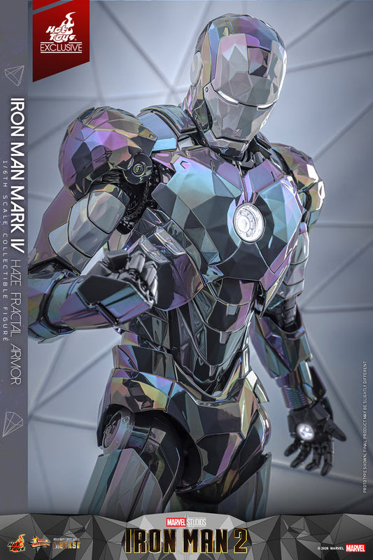 STOCK - Exclusive ! Hot Toys MMS855D79 Iron Man Mark IV Haze Fractal Armor 1/6 Scale Collectible Figures