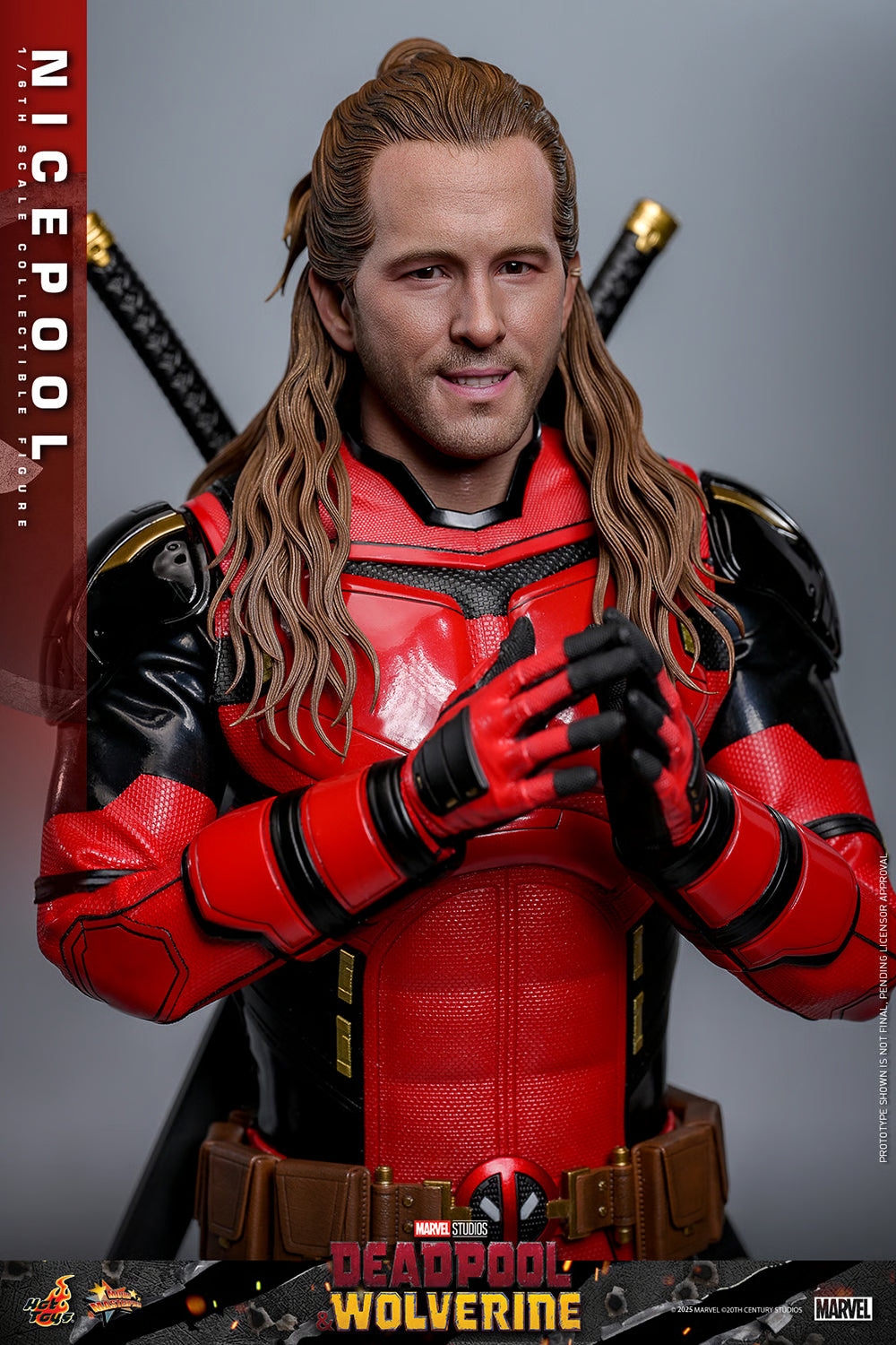 STOCK - Hot Toys MMS788 Deadpool & Wolverine Nicepool 1/6 Scale Collectible Figures