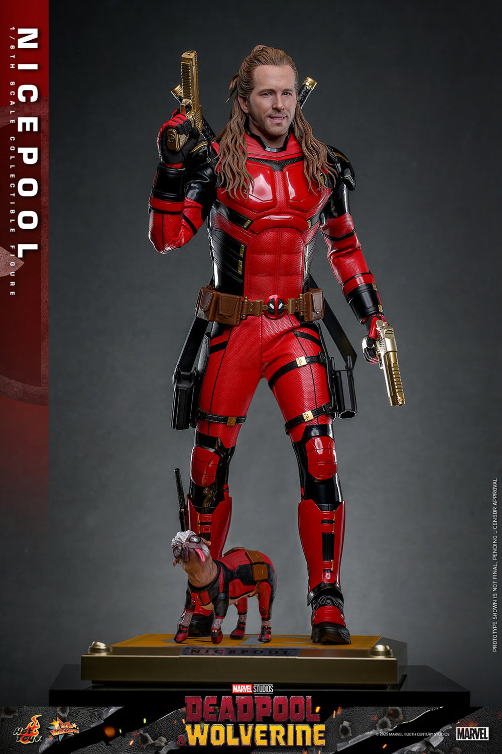 STOCK - Hot Toys MMS788 Deadpool & Wolverine Nicepool 1/6 Scale Collectible Figures