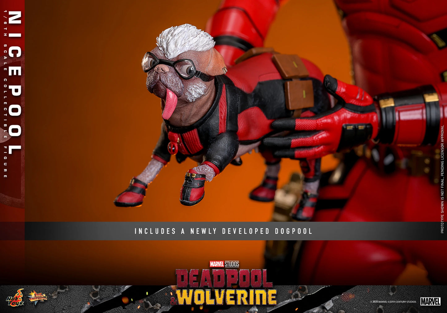 STOCK - Hot Toys MMS788 Deadpool & Wolverine Nicepool 1/6 Scale Collectible Figures