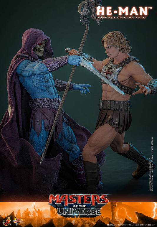 PRE ORDER - Hot Toys Master of the Universe HE Man & Skeletor MMS888 MMS889 1/6 Collectible Figures