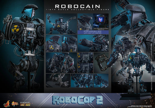 PRE ORDER - Hot Toys RoboCain - Movie Masterpiece Diecast Series - RoboCop 2 MMS828D75 1/6 Scale Collectible Figures