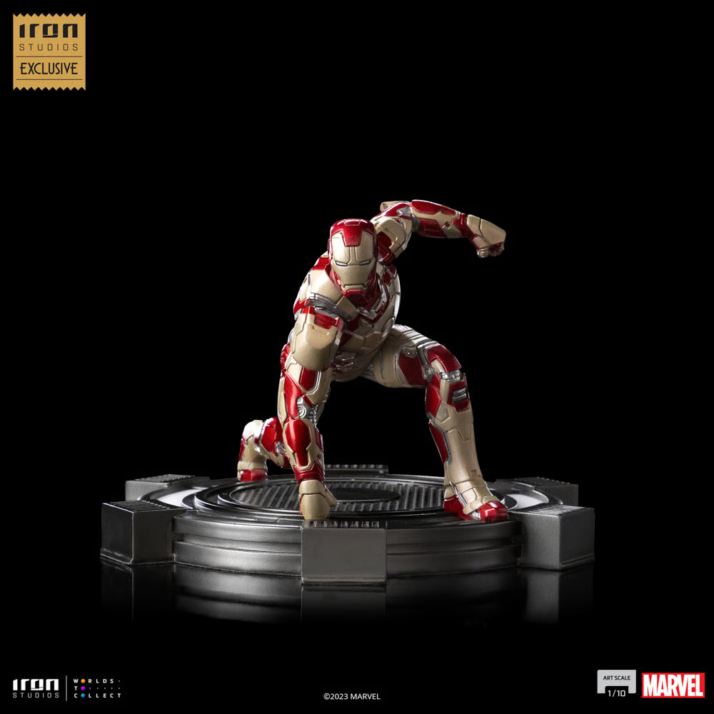 STOCK - Exclusive Iron Studio Iron Man Mark XLII Art Scale 1/10 Mark 42