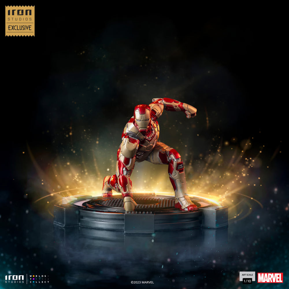 STOCK - Exclusive Iron Studio Iron Man Mark XLII Art Scale 1/10 Mark 42