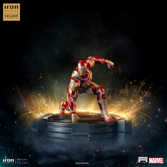 STOCK - Exclusive Iron Studio Iron Man Mark XLII Art Scale 1/10 Mark 42